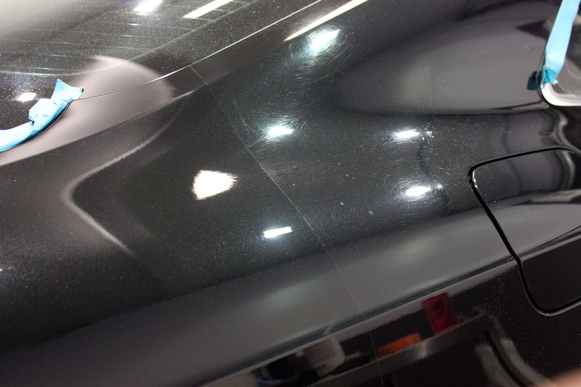 Cuir Audi A5 après réfection