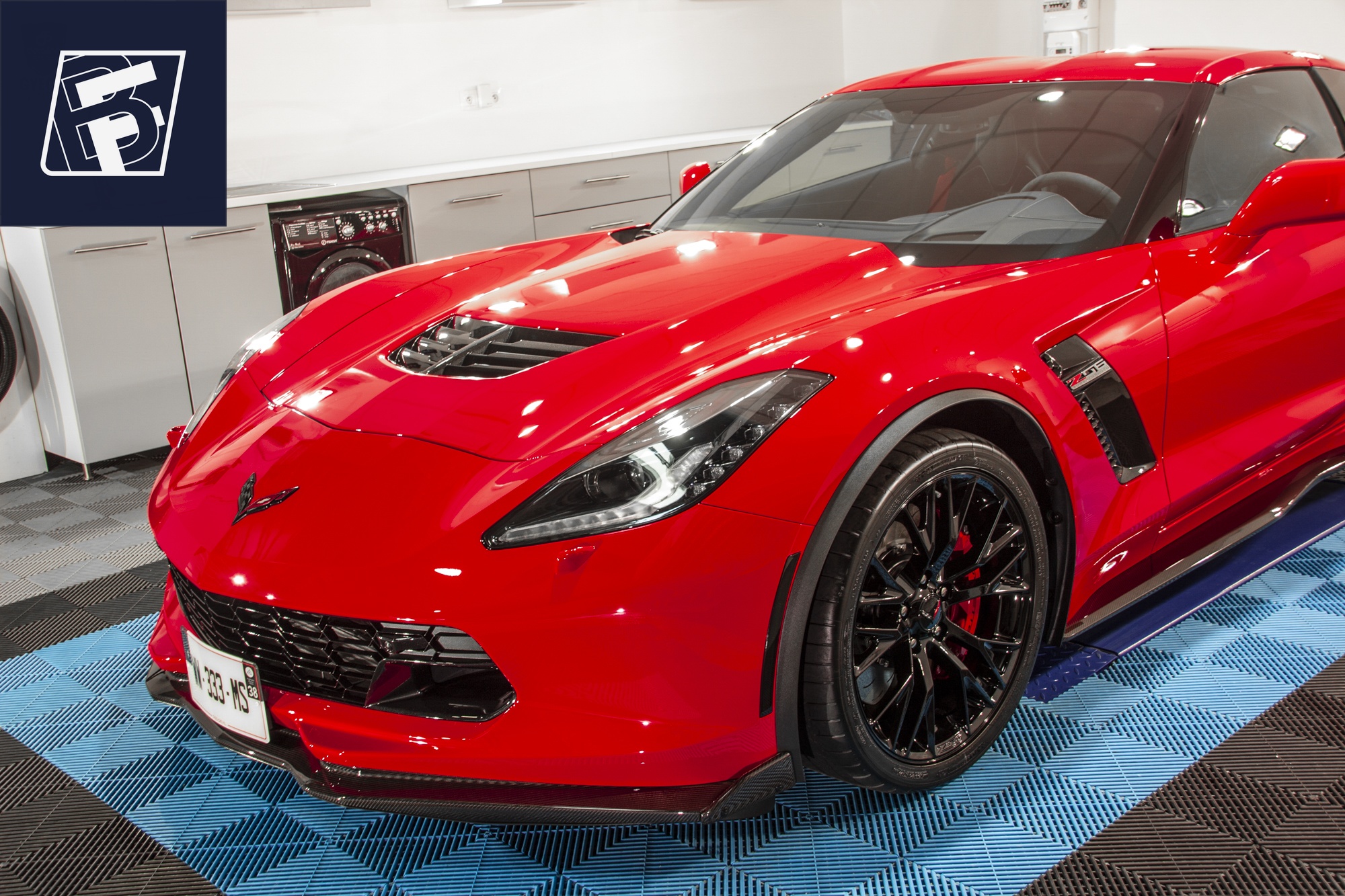 Polissage correction Corvette Z06