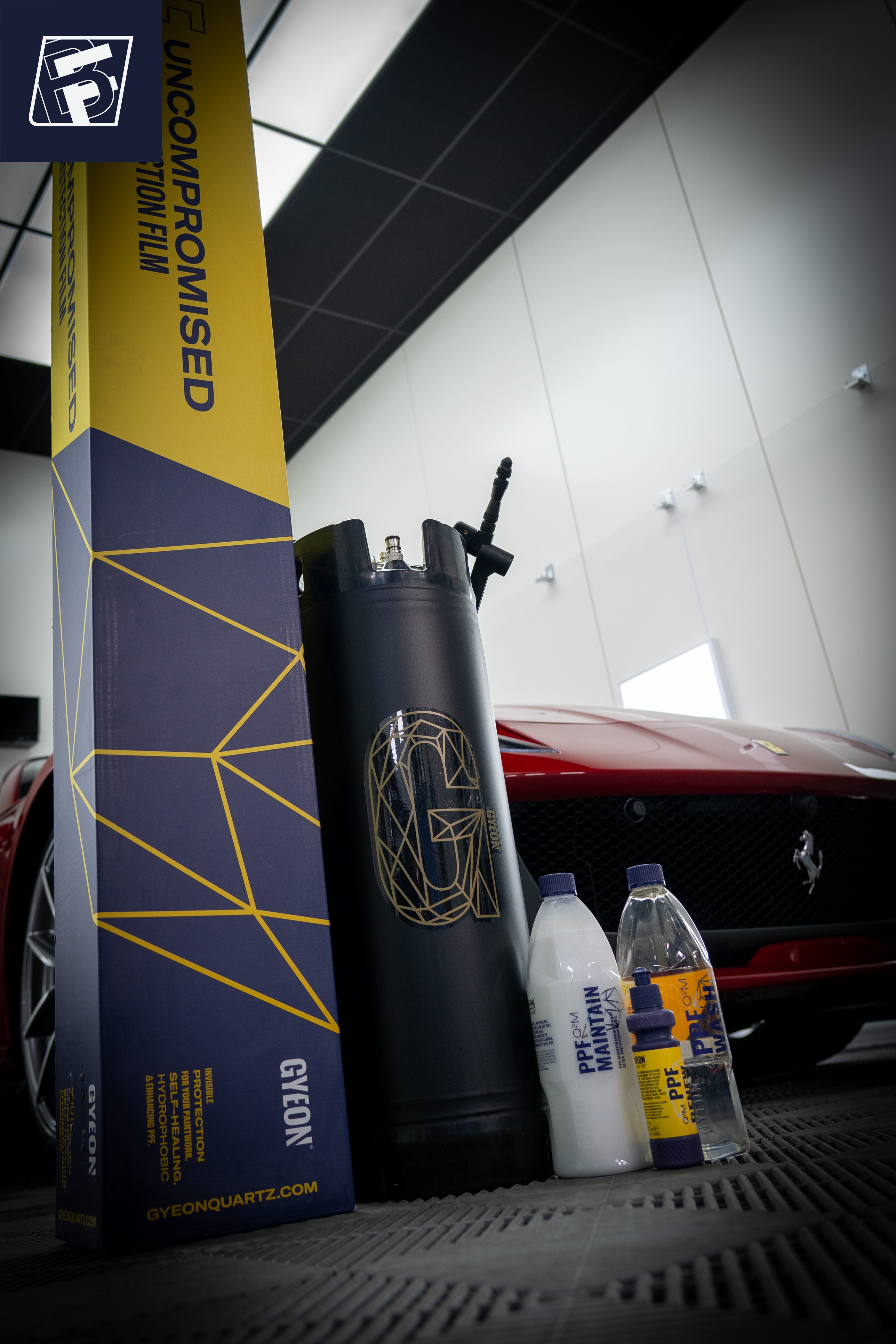 Polissage Ferrari 812 GTS correction carrosserie