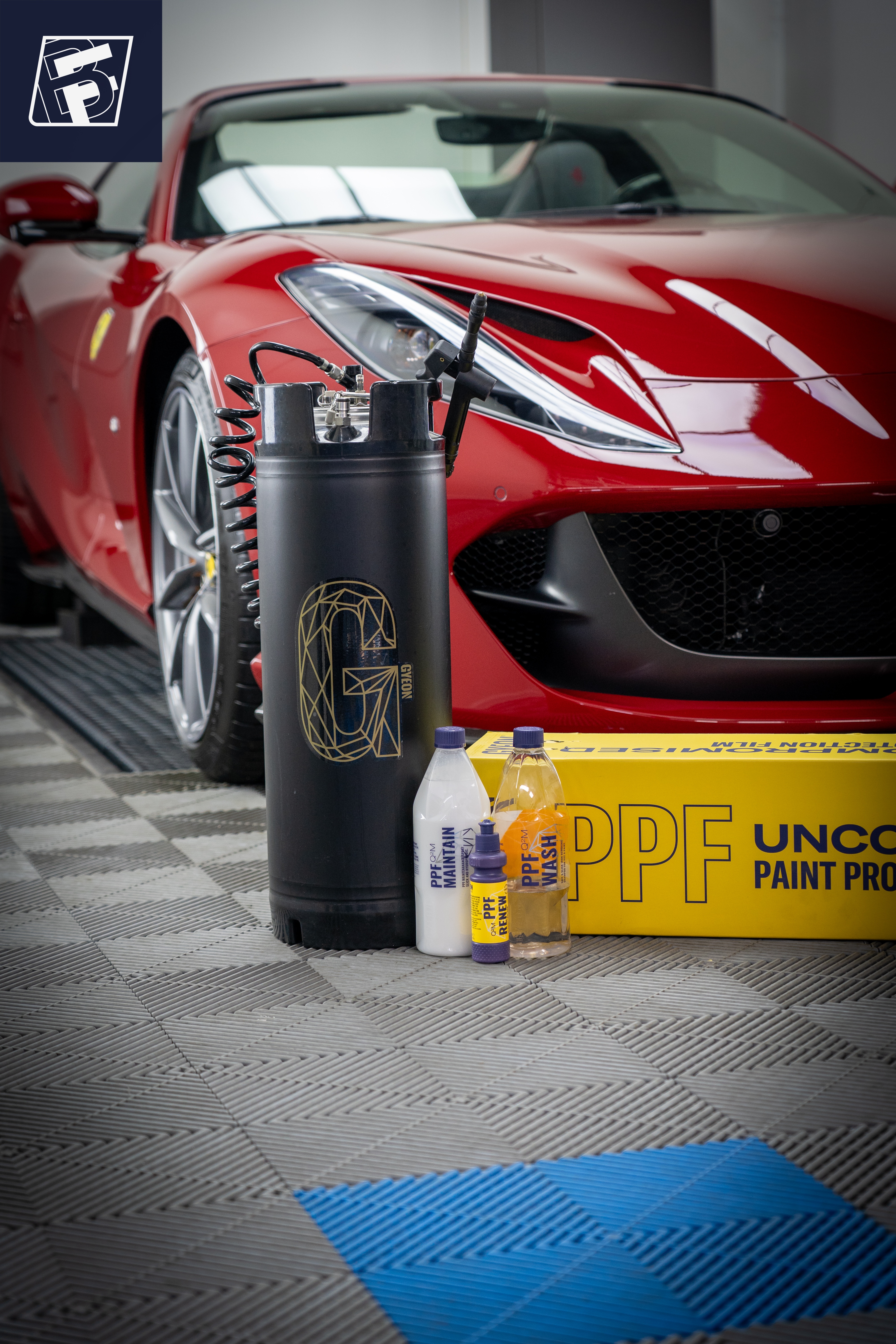 Ferrari 812 GTS après traitement céramique ByFab