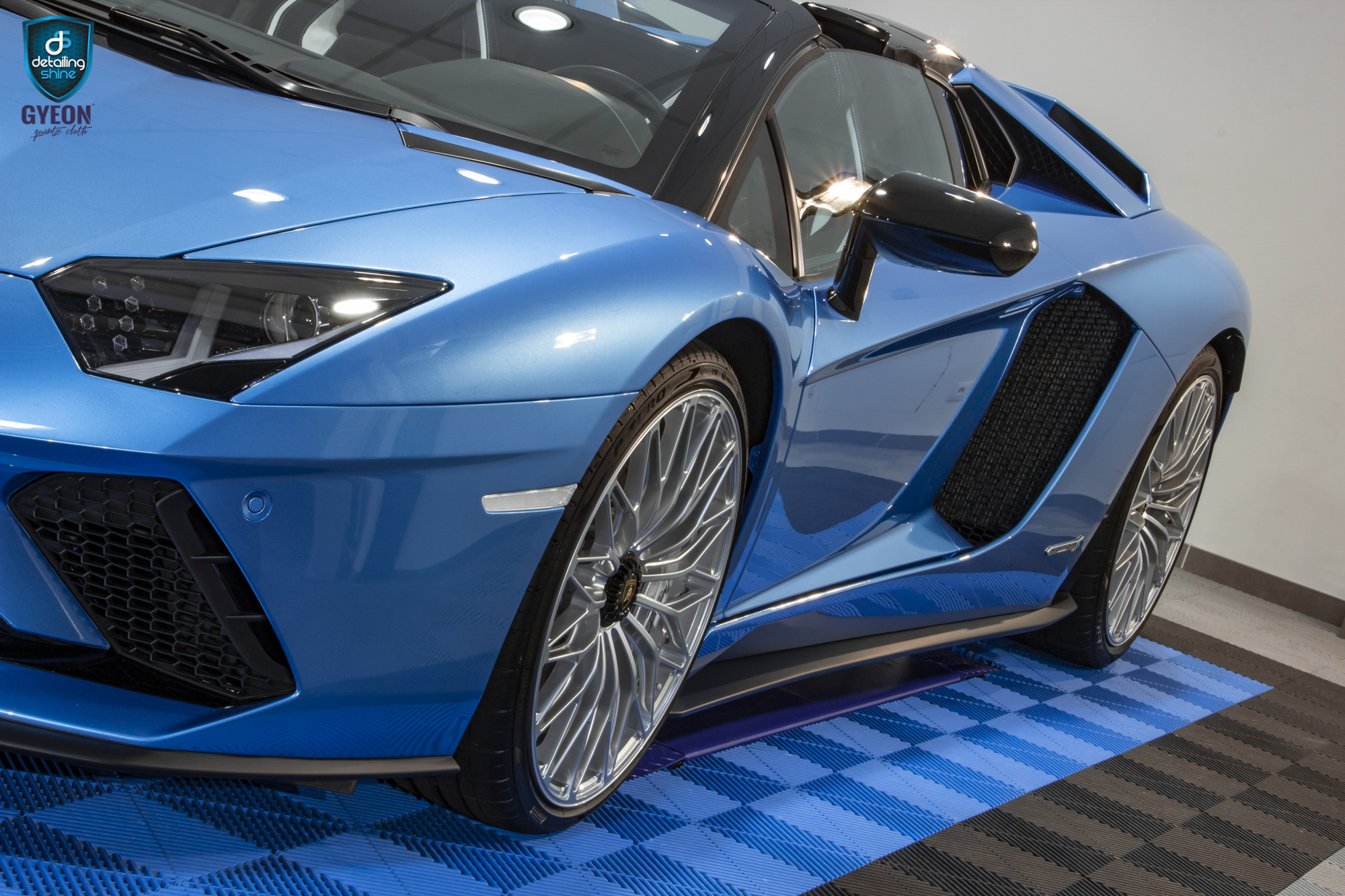 Détail PPF aile Lamborghini