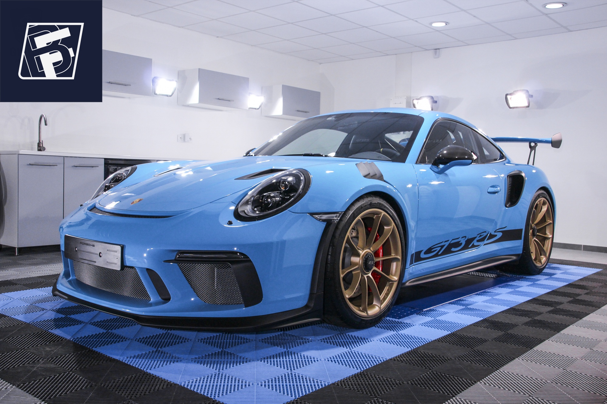 Detailing Porsche GT3 RS résultat miroir